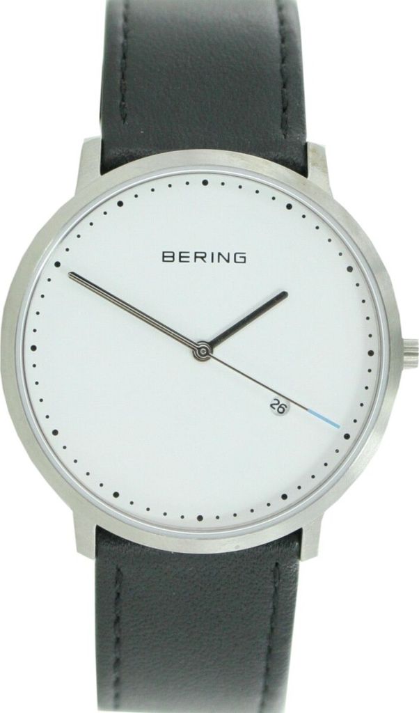 Bering 11139-404 Classic 11139-404 Schwarz Weiss Herren Armbanduhr