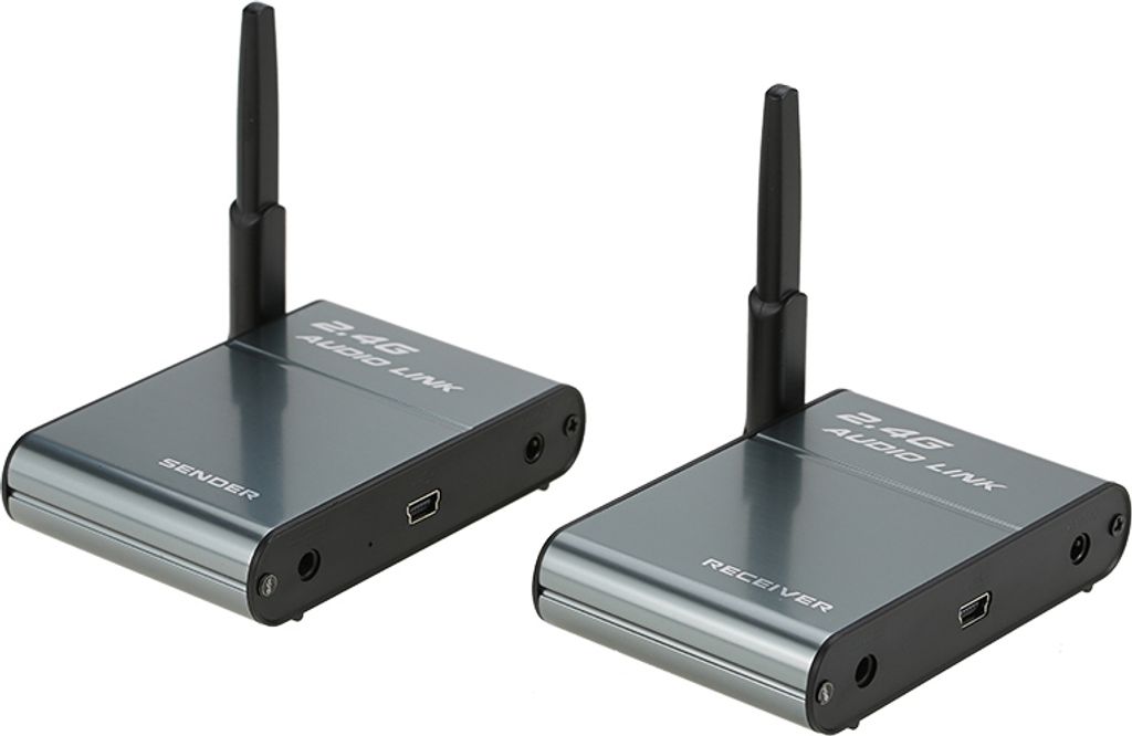 2,4G Digital Wireless Audio Transmitter Sender & Empfänger Adapter Lautsprecher für HiFi Home Audio Stereo Musik Streaming Sound Systeme