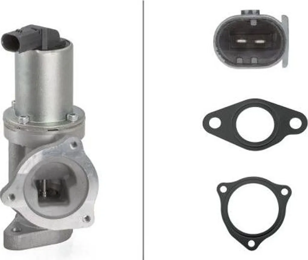 Vanne EGR pour Kia Sportage et Ceed - Soupape de Recyclage Gaz HELLA
