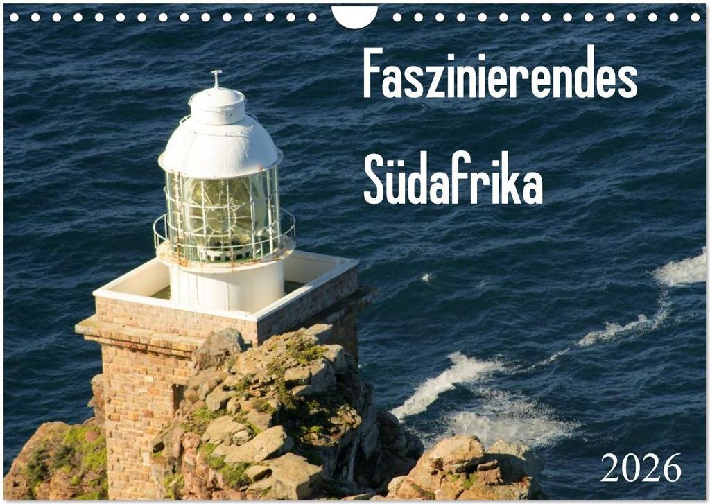 Faszinierendes Südafrika (Wandkalender 2026 DIN A4 quer), CALVENDO Monatskalender