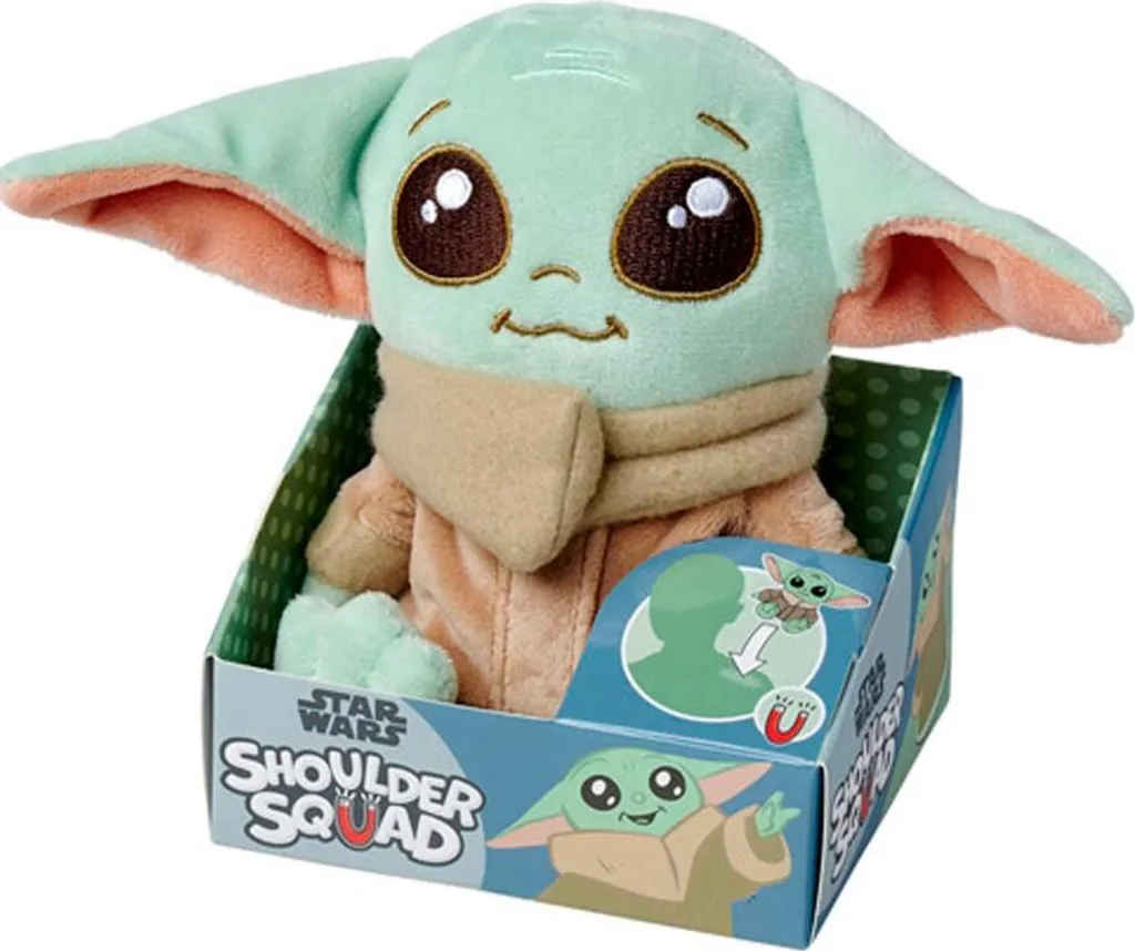 Accessoire Cosplay Grogu Peluche Épaule 12 cm - Idée Cadeau Star Wars Fan