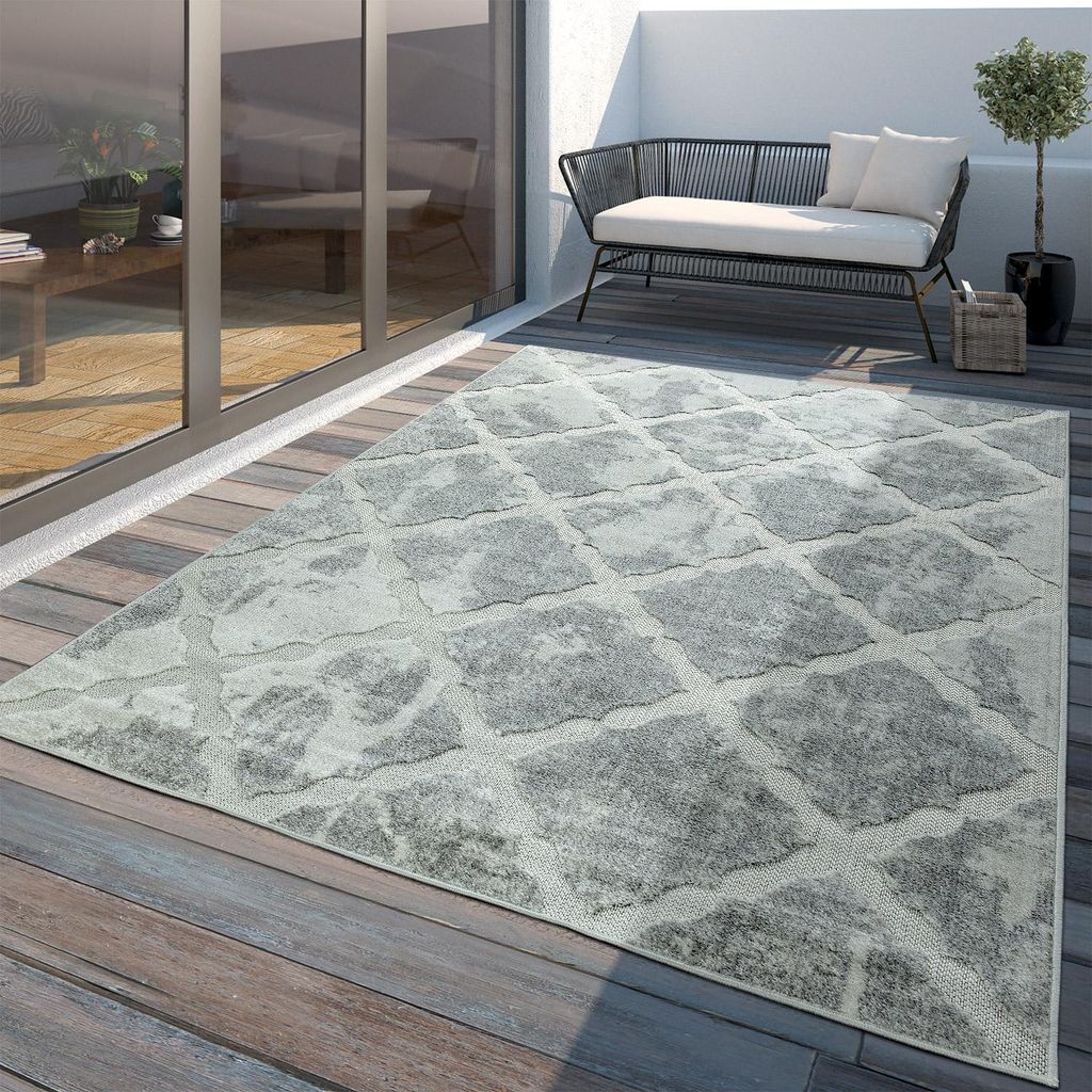 TT Home In-& Outdoorteppich Wetterfest Balkon Deko Produktbild 
