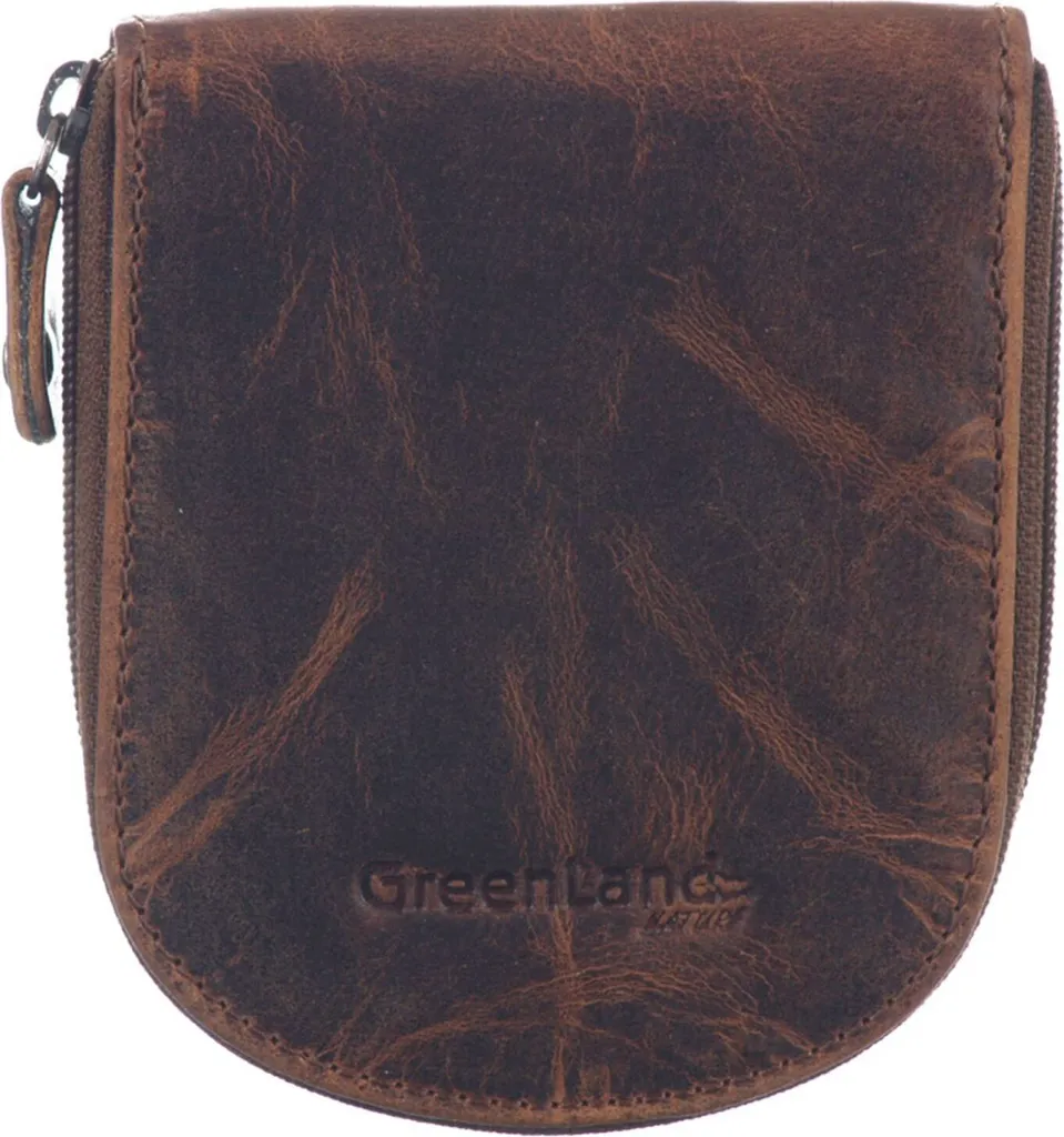 GreenLand Nature Montana Scatola Viennese Pelle RFID Marrone