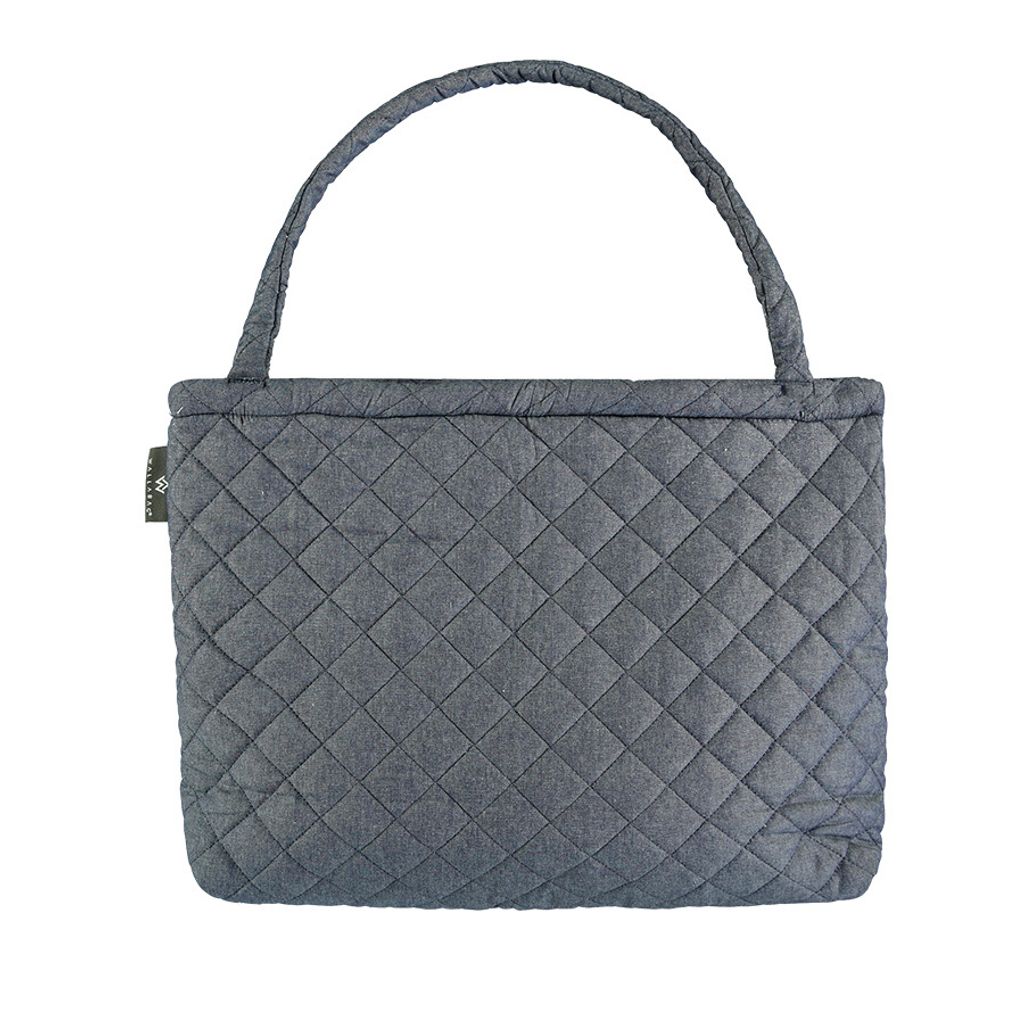 Wallabag Denim Stepped Blue -