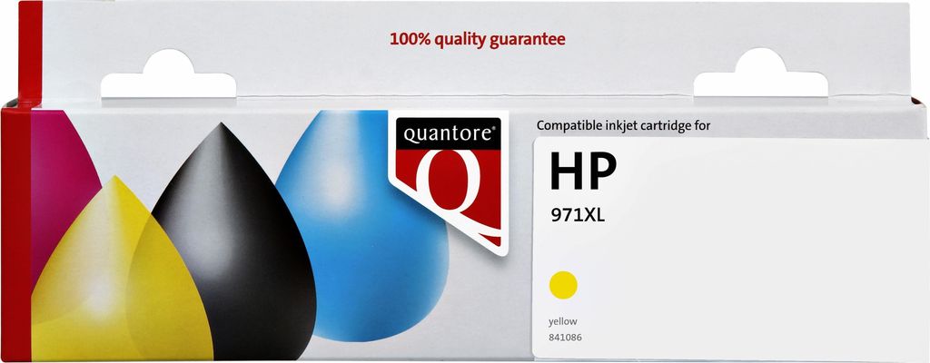 Quantore – Tintenpatronen-Alternative für CN628AE 971XL gelb HC
