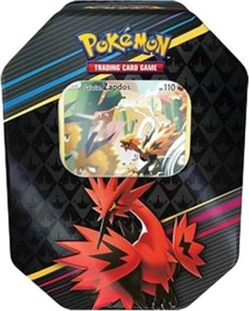 Pokemon Crown Zenith Tin Galarian Zapdos - Coffret Collection Zenith Suprême