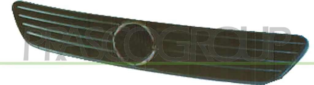 Calandre Astra G PRASCO OP0172001 robuste en ABS noir - Montage OE 6320066
