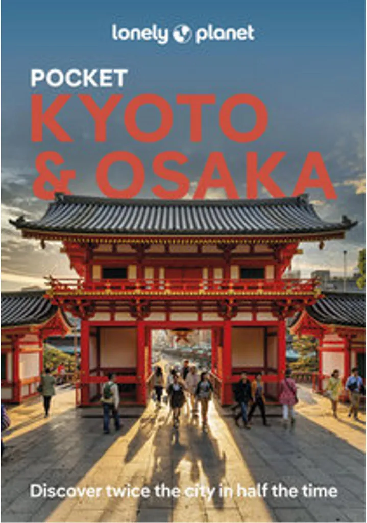Guide de Voyage Pocket Kyoto et Osaka Lonely Planet avec Cartes et Plans
