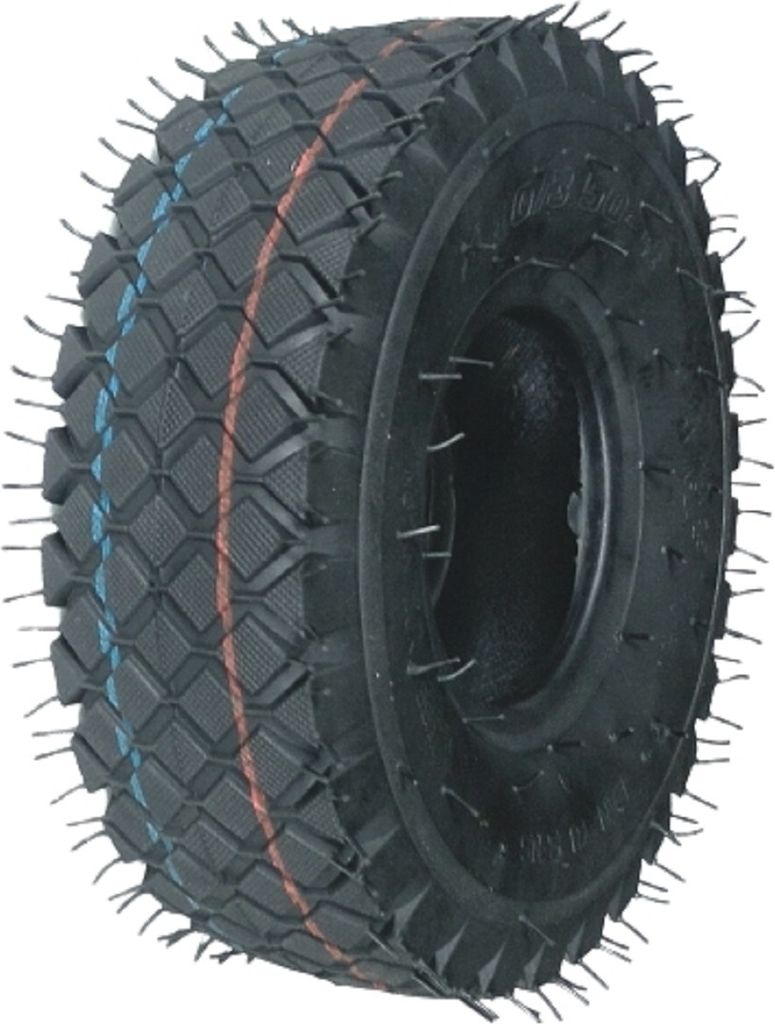 Kinderquadreifen Quadreifen Reifen Mini-Quad 4.10x3.5-4 Rautenprofil schwarz