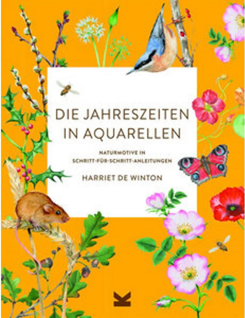 Les Saisons en Aquarelles avec Illustrations Premium et Papier d'Art