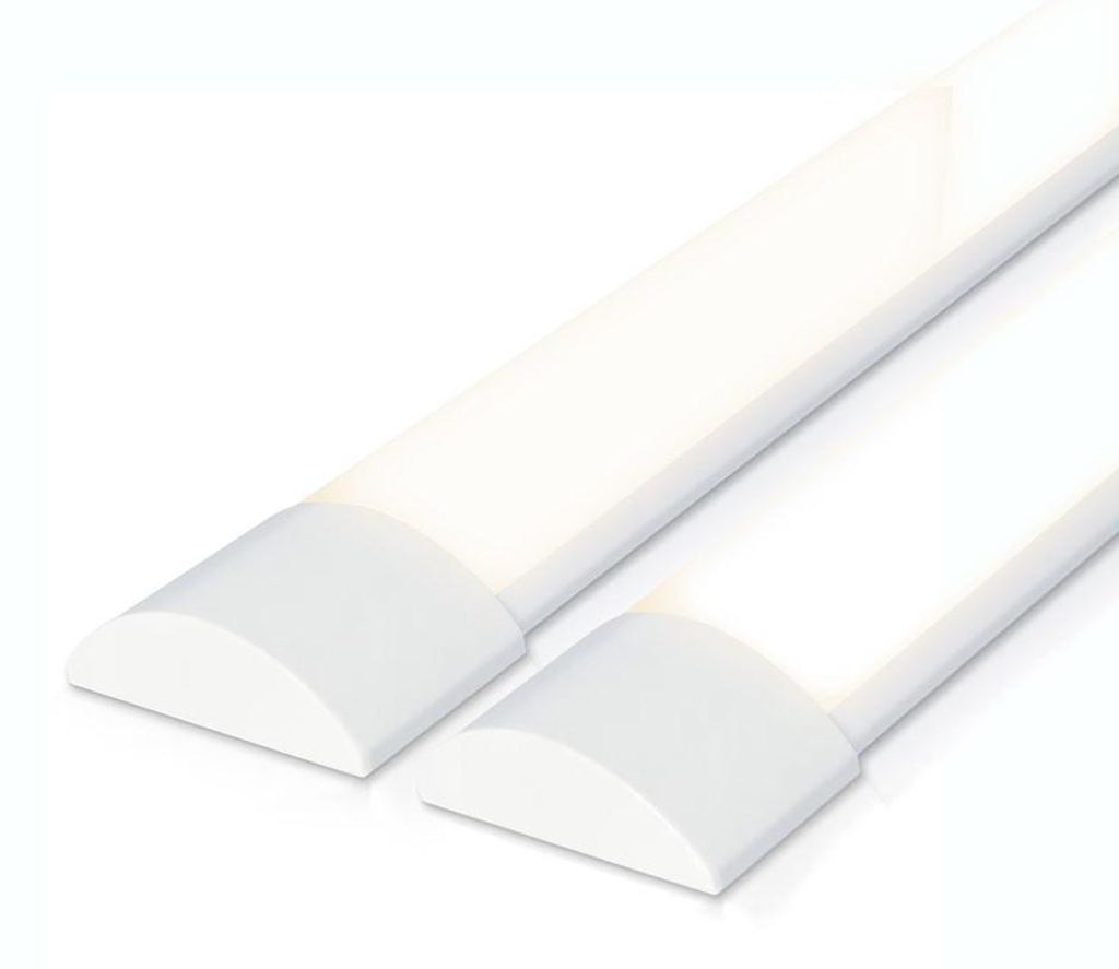 HOFTRONIC - Réglette LED 120 cm 40W 4000K IP20 Blanc neutre Image du produit 