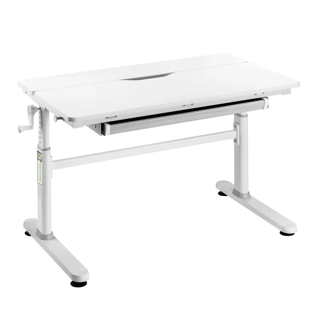 Bureau Écolier Ergonomique inclinable HOKO avec rangement pour la chambre
