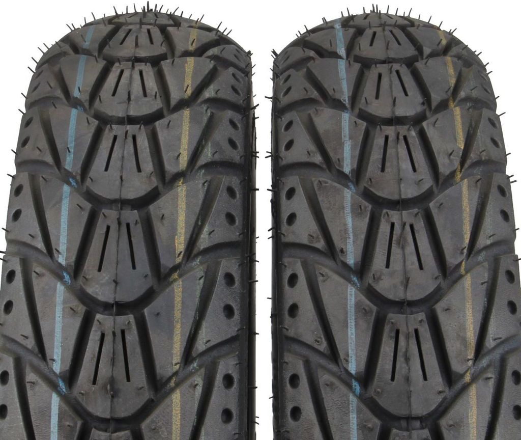 2x All-Season Tires Kenda K415 90/90-10 50J TL M+S - Scooter & Moped