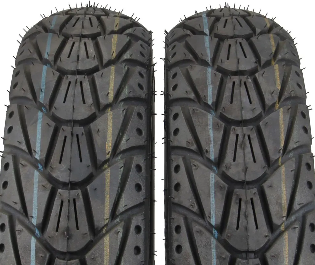 Pneu Scooter 90/90-10 Kenda K415 Adhérence Pluie et Neige M+S - Lot de 2