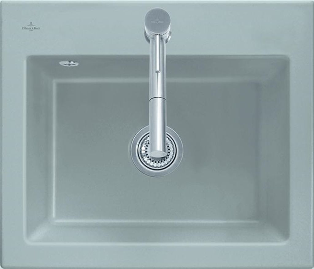 Villeroy & Boch Spüle 60 S SUBWAY 600 x 510 mm Handbetätigung crema