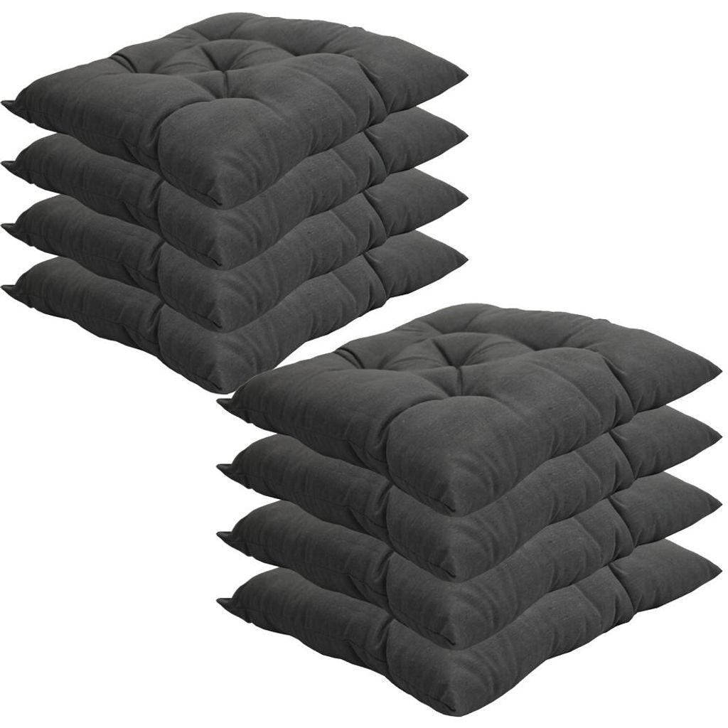 Stuhlkissen 38x38 cm ComfySeat - Sitzkissen mit 6 cm Produktbild 