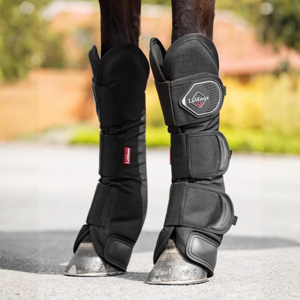 LeMieux Travel Boots, Farbe:Black, Größe:Full