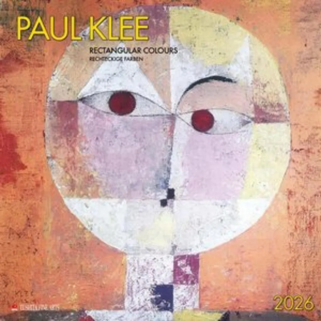 Calendrier Mural 2026 Paul Klee Rectangulaire - Décoration Artistique