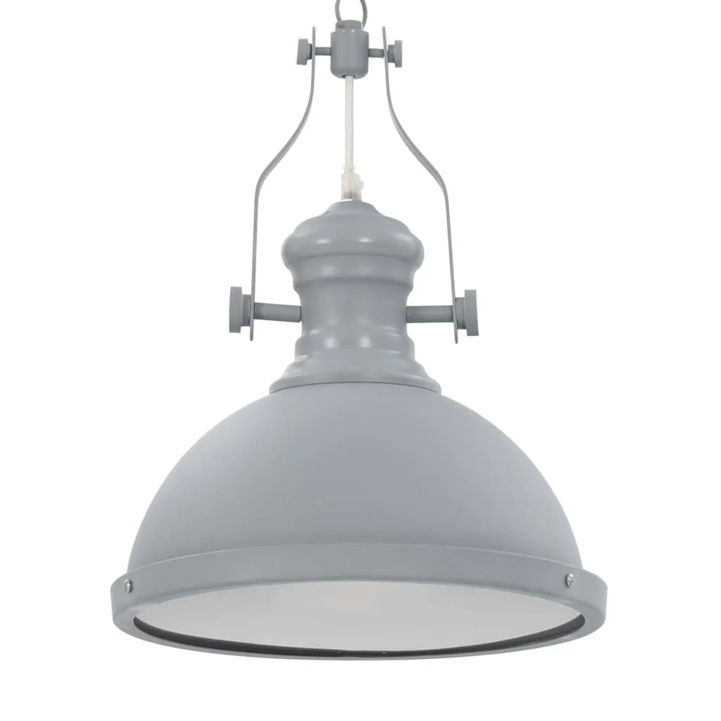 Plafonnier Gris Rond E27 pour Remplacer vos Vieux Luminaires avec Style