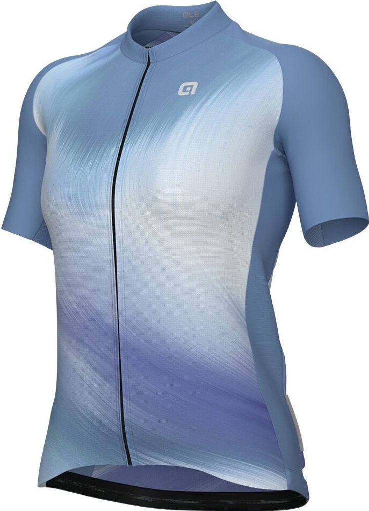 Ale Monsone Kurzarm-radtrikot Blau S Frau Blau S