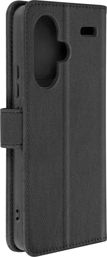 Avizar, Kunstlederetui mit Standfunktion Xiaomi Redmi Note 13 Pro Plus, Schwarz