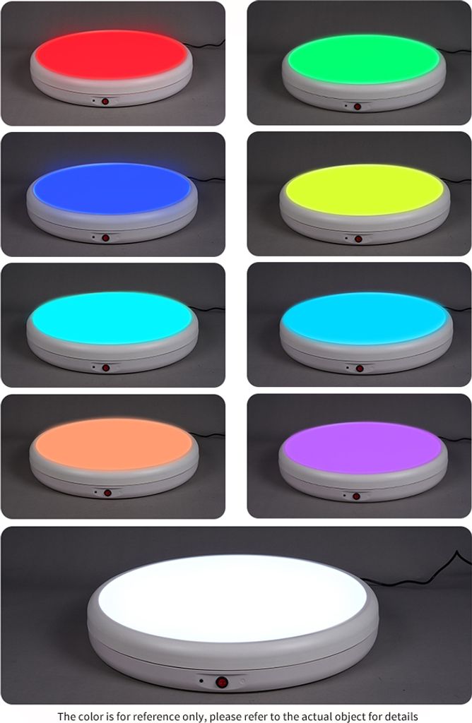 45 cm/17,7" motorizovaný otočný stojan s RGB světelnou Obrázek produktu 3