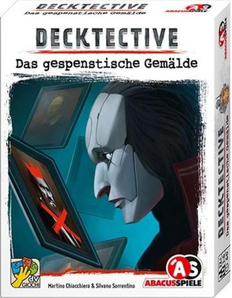 ACUD0072 - Decktective - Das gespenstische Gemälde, Kartenspiel, ab 12 Jahren (DE-Ausgabe)
