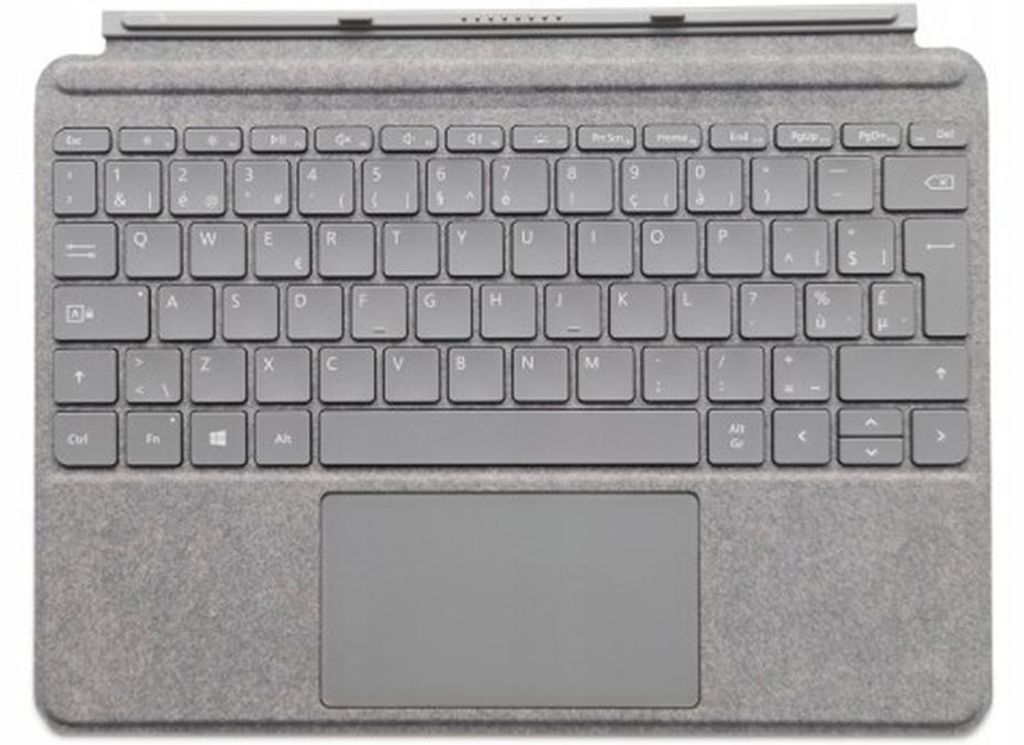 Microsoft Go Type Cover, QWERTZ, Niemiecki, Panel dotykowy, Zdjęcie produktu 