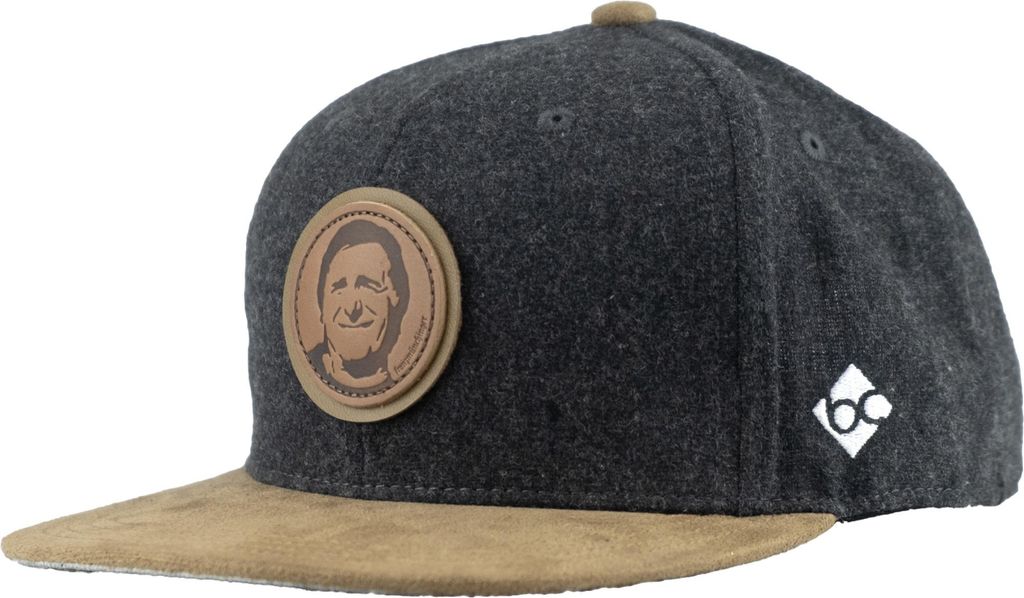 Bavarian Caps "Monaco v2" Snapback Cap - dunkelgrau