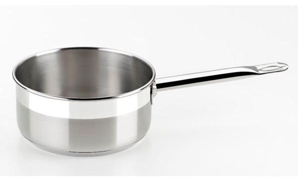 BRA Profesional | Kochtopf, 18 cm, Edelstahl 18/10, für alle Herdarten geeignet, auch Induktion