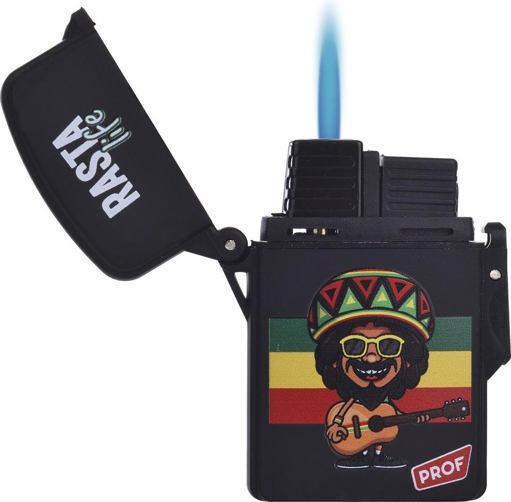 Rasta Malibu Jetfeuerzeug Mix Farbe