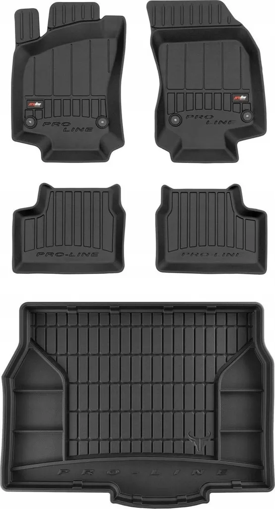 Set Tappeti Gomma Opel Astra H 5p 2004-2014 | Protezione Vaschetta 3D