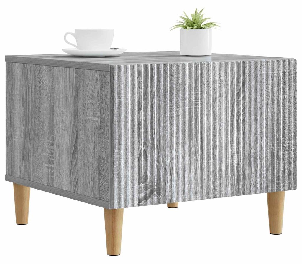 vidaXL Couchtisch Graues Sonoma 49 x 50 x 40 cm Holzwerkstoff