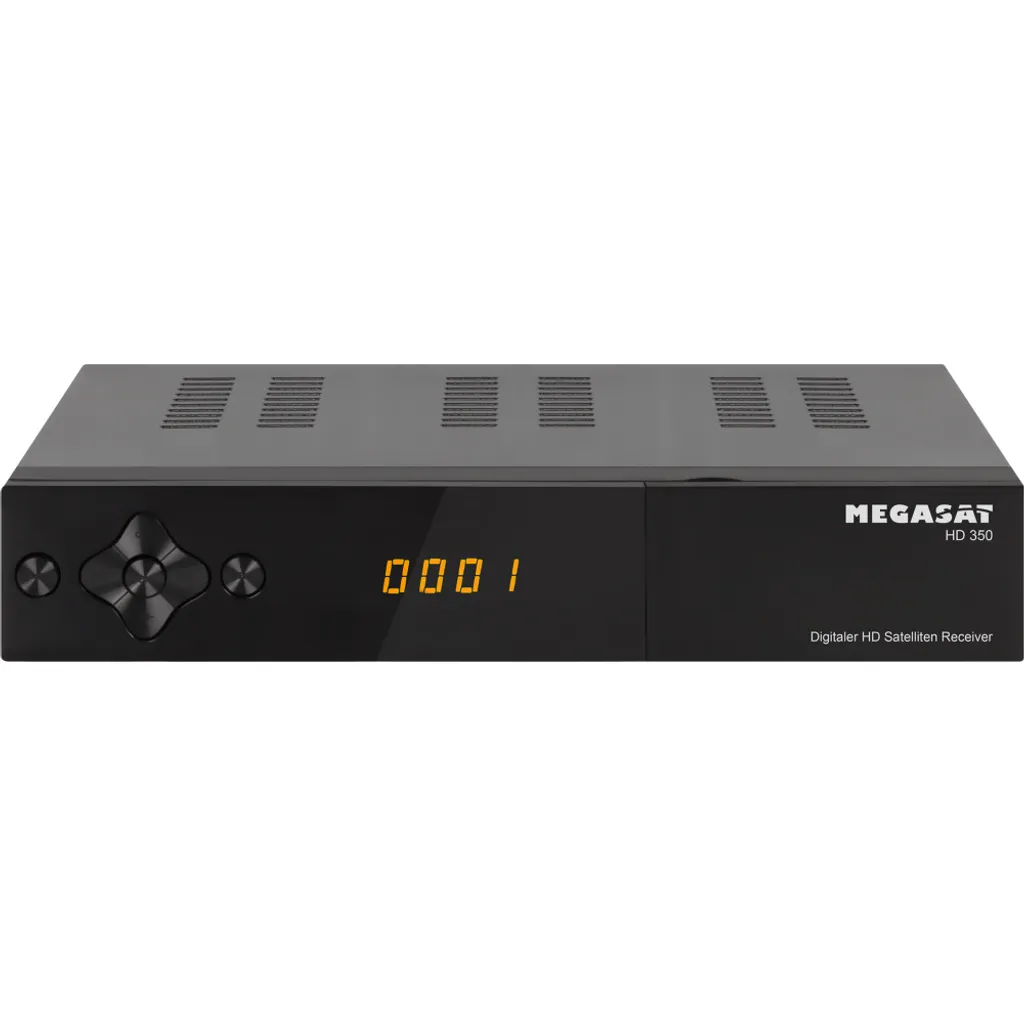 Démodulateur Satellite HD Megasat HD 350 Récepteur TV DVB-S2 12V et 230V
