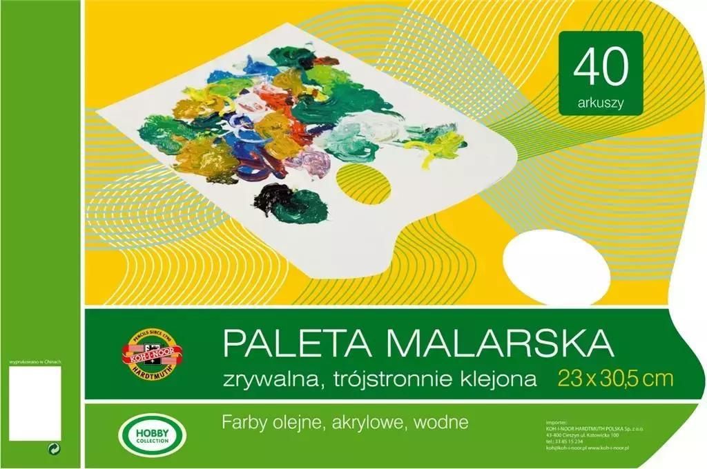 KOH-I-NOOR Abziehbare Papierpalette zum Malen