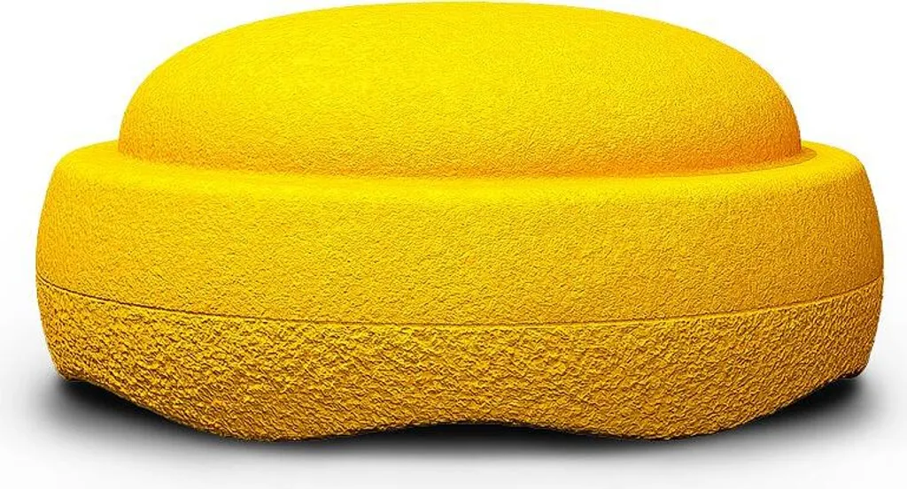Pierre à empiler Grow Jaune : Jouet d'équilibre pour motricité fine