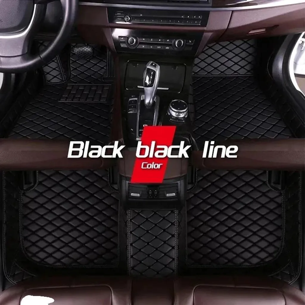 Tapis de sol en caoutchouc pour Nissan X-Trail et Rogue - Pack complet