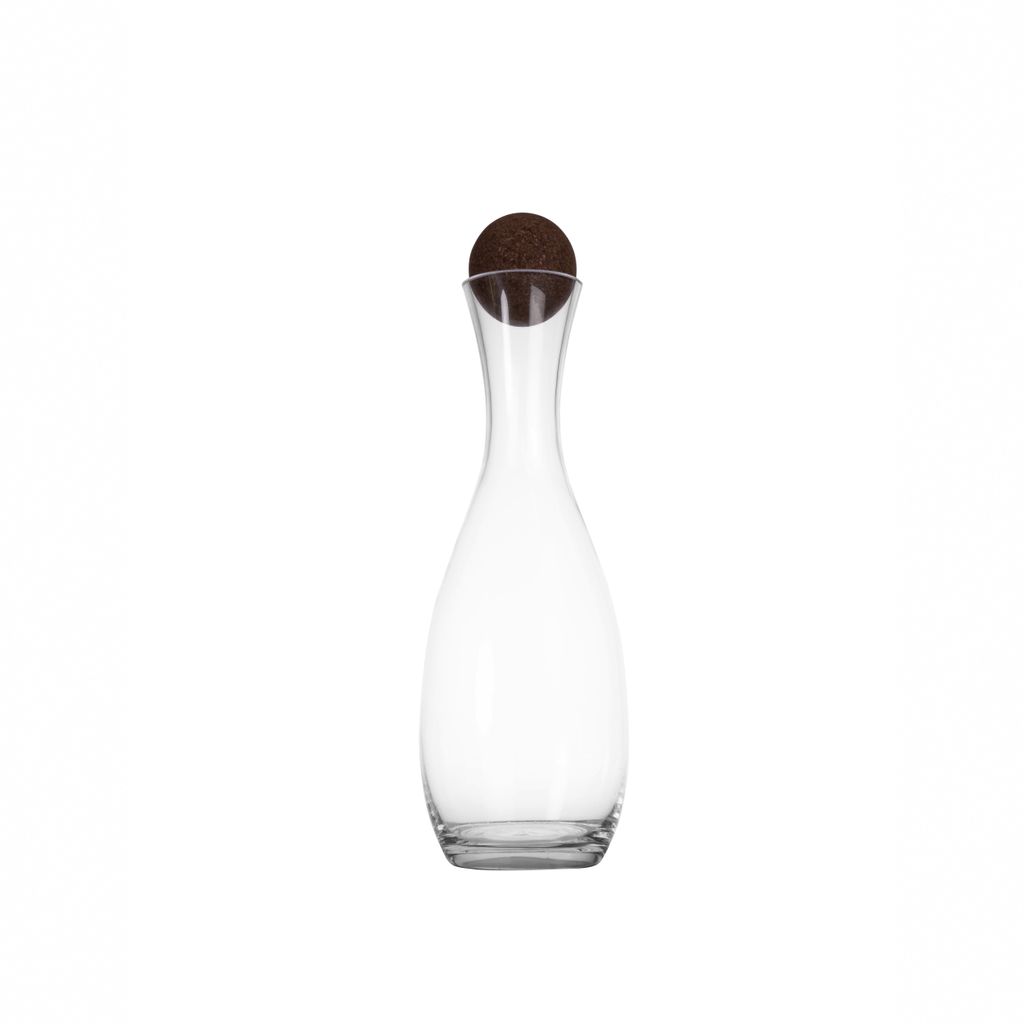Caraffa per vino, vetro/sughero, 1,5 l, diametro 11,5 x Immagine del prodotto 