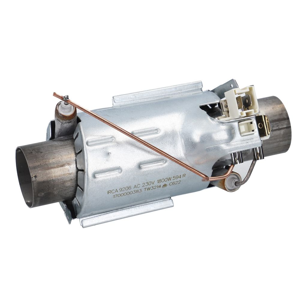LUTH Premium Profi Parts - Heizelement Durchlauferhitzerheizung 1800 W 230 V für Geschirrspüler | Passend für Arcelik Beko 1888150100 1888130100