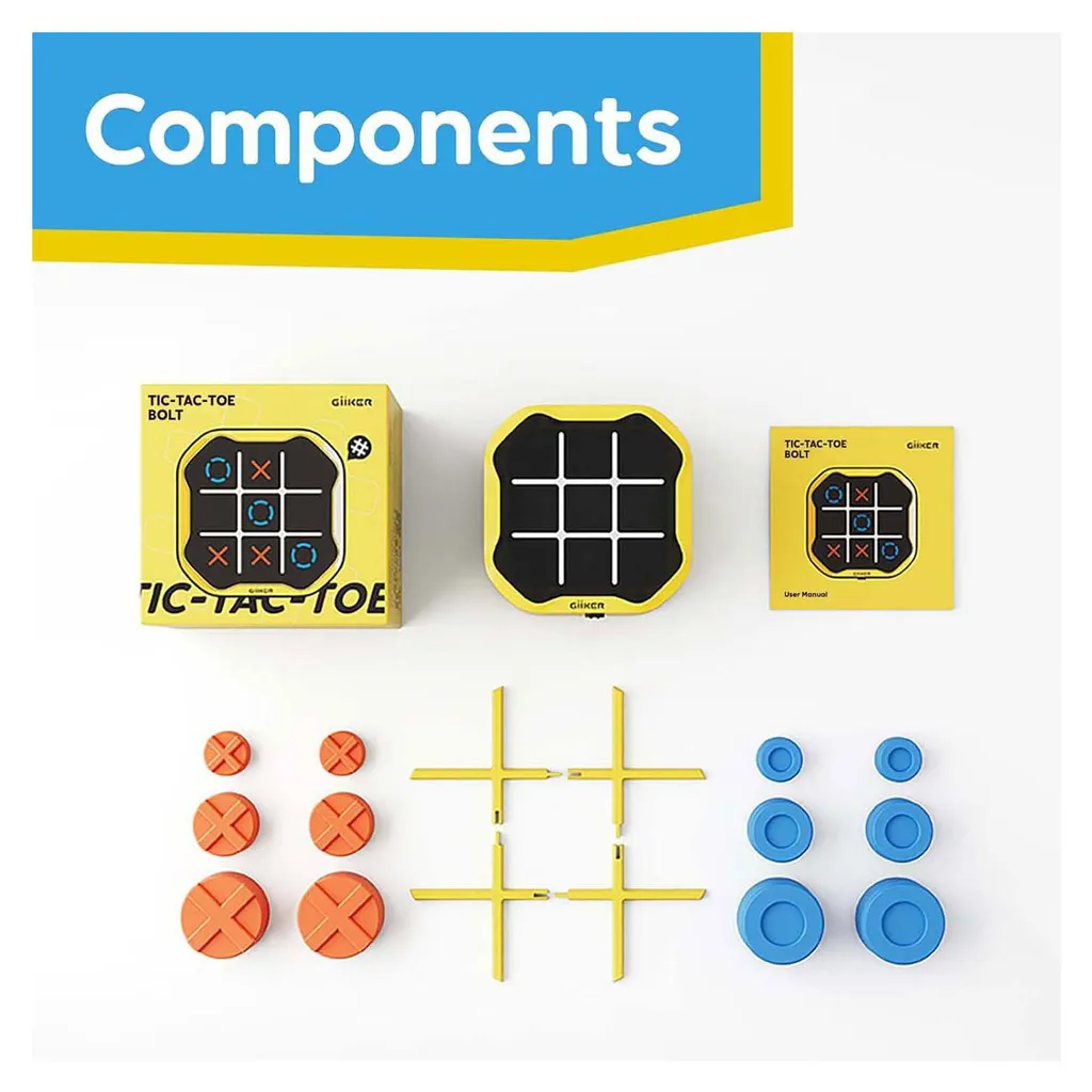 Jeu de Réflexion Interactif Tic Tac Toe Bolt avec Modes Multi-joueurs - 2
