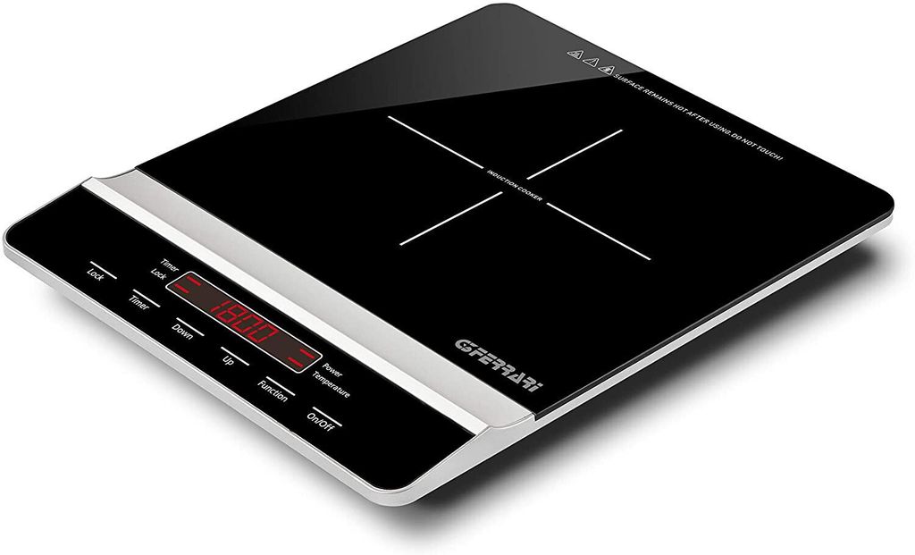 G3 Ferrari Einzel Induktionskochfeld 29,5 cm Schwarz Flache Oberfläche 1800W