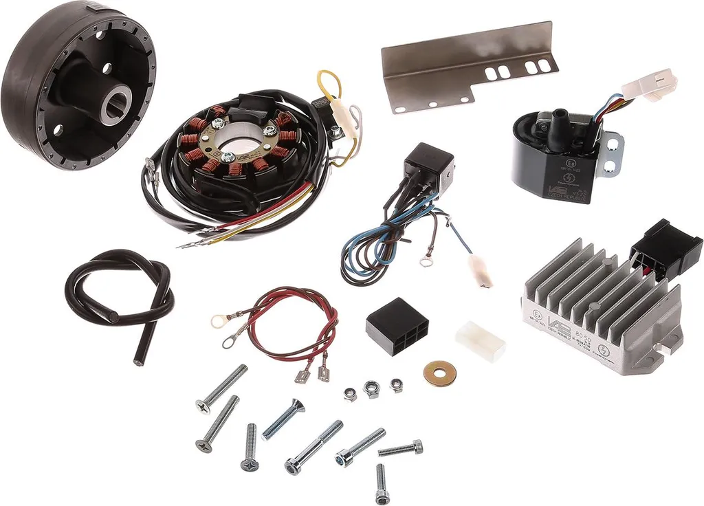 Allumage entièrement électronique 6V intégré pour Jawa 356 et CZ 455