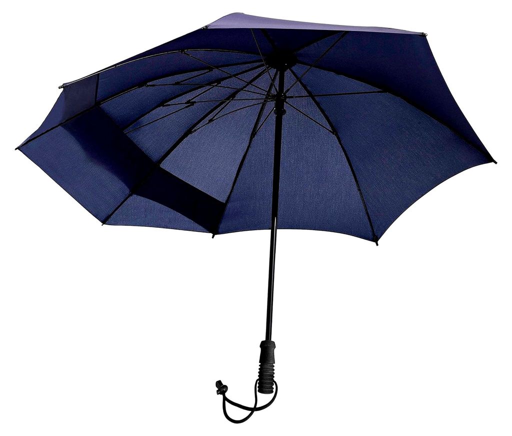 Handfreier Rucksackschirm - Rucksackschirm mit verlängertem Bezug, Farbe: Marineblau