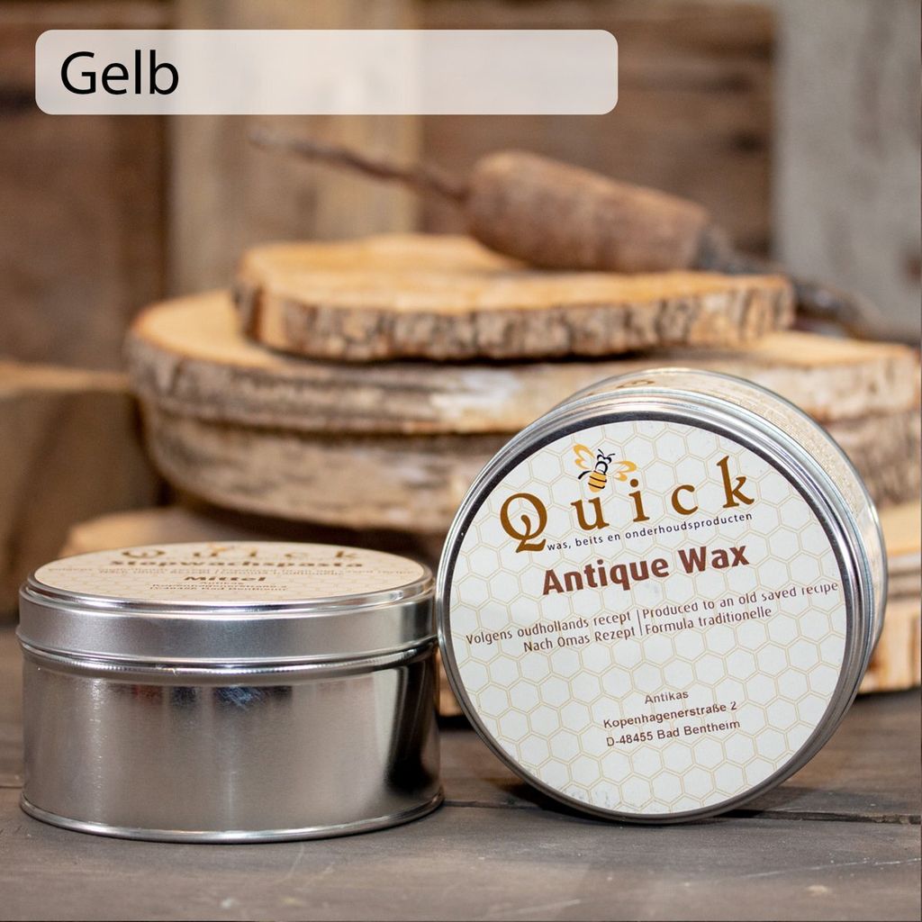 21,20 EUR/l - Antikwachs Restaurationsbedarf Antikes Holz - Gelb - 375ml