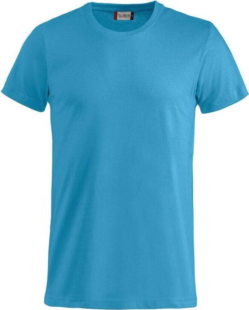 Clique - "Basic" T-Shirt für Herren UB670 (XS) (Türkis)