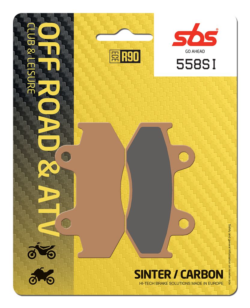Bremsbelag SBS 558SI (Satz pro Scheibe) Offroad Sinter