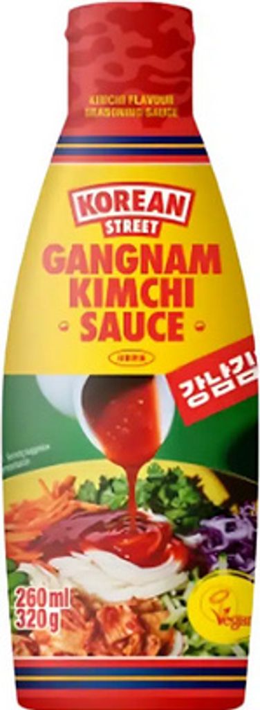 Kimchi Gangnam aromatisierte Sauce 260ml - Koreanische Produktbild 