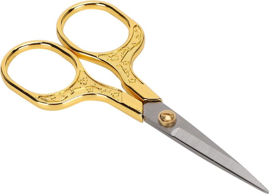 Retro-Schere, Vintage-Nähschere für Stickereien, Handarbeiten, Nadelarbeiten, Kunstwerke, Gold