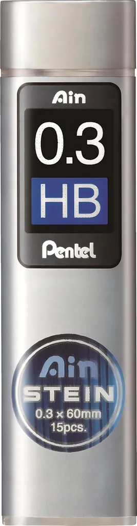 Pentel Ain Stein HB 0.3mm: Mine Ultra-Resistenti per Portamine C273-HB