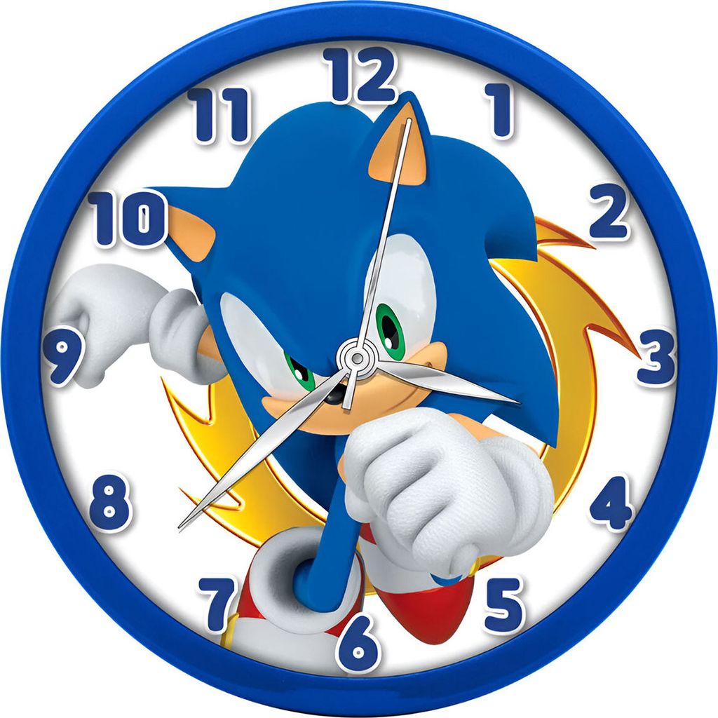 Sega Sonic Uhr Mehrfarbig  Mehrfarbig One Size Produktbild 2